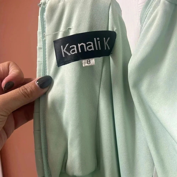 Kanali K mint formal gown size 8 preowned in good condition - Picture 6 of 10